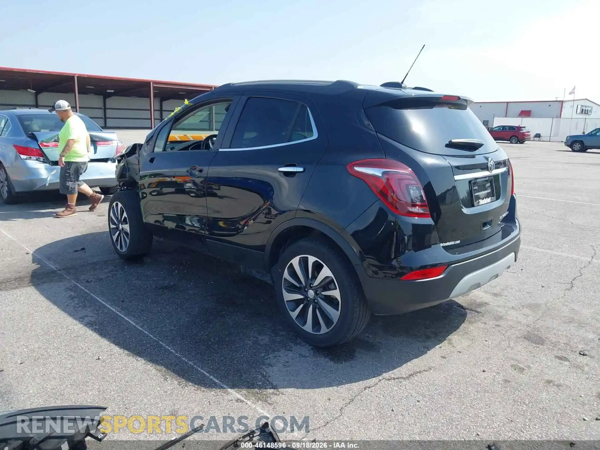 3 Фотография поврежденного автомобиля KL4CJASB7MB322475 BUICK ENCORE 2021