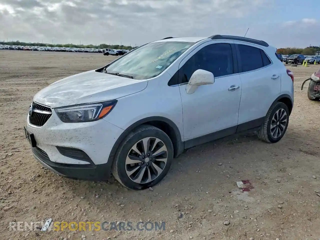 1 Photograph of a damaged car KL4CJASB7MB333962 BUICK ENCORE 2021