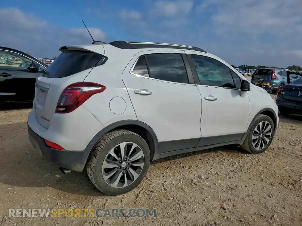 3 Photograph of a damaged car KL4CJASB7MB333962 BUICK ENCORE 2021