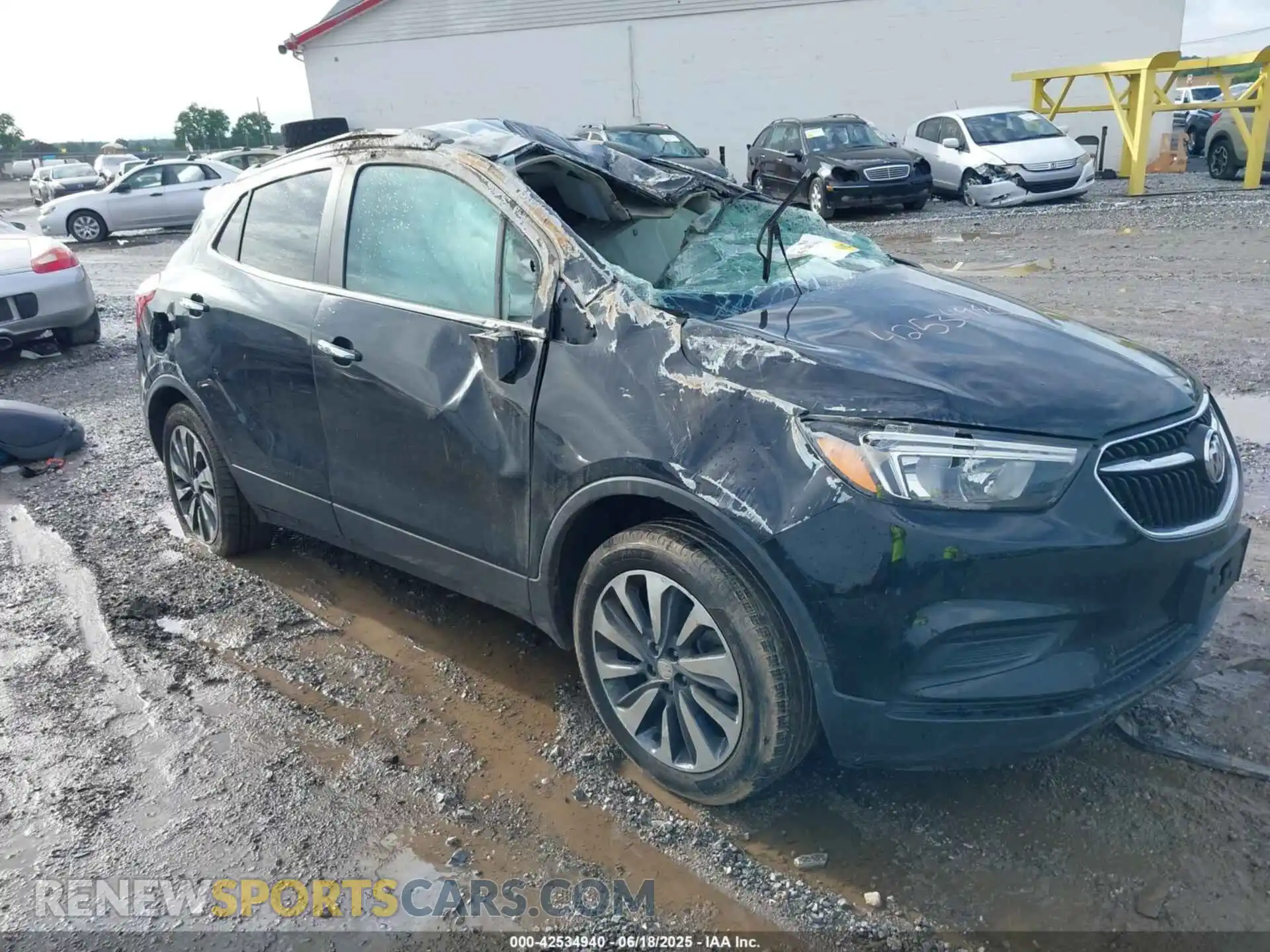 1 Photograph of a damaged car KL4CJASB7MB335162 BUICK ENCORE 2021