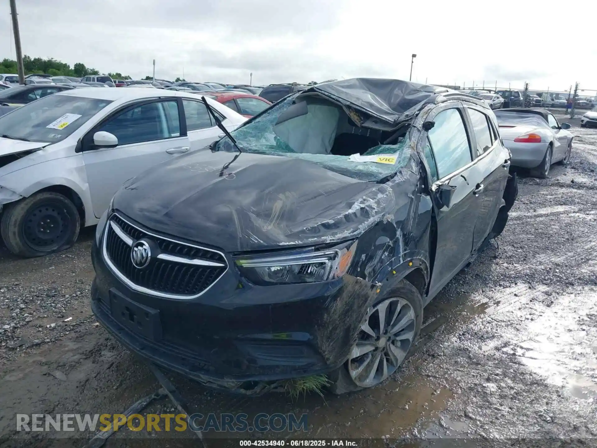 2 Photograph of a damaged car KL4CJASB7MB335162 BUICK ENCORE 2021