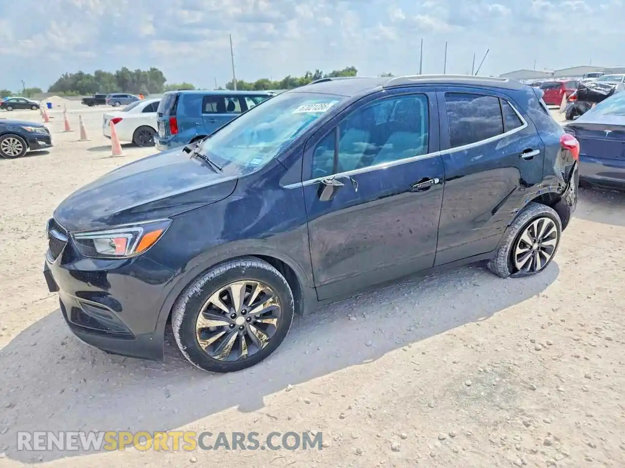1 fotografías del automóvil dañado KL4CJASB8MB302199 BUICK ENCORE 2021