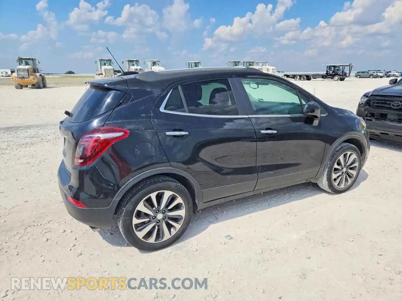 3 fotografías del automóvil dañado KL4CJASB8MB302199 BUICK ENCORE 2021