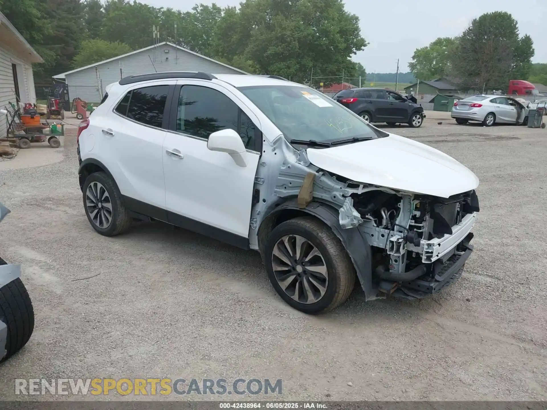 1 Photograph of a damaged car KL4CJASB8MB316751 BUICK ENCORE 2021