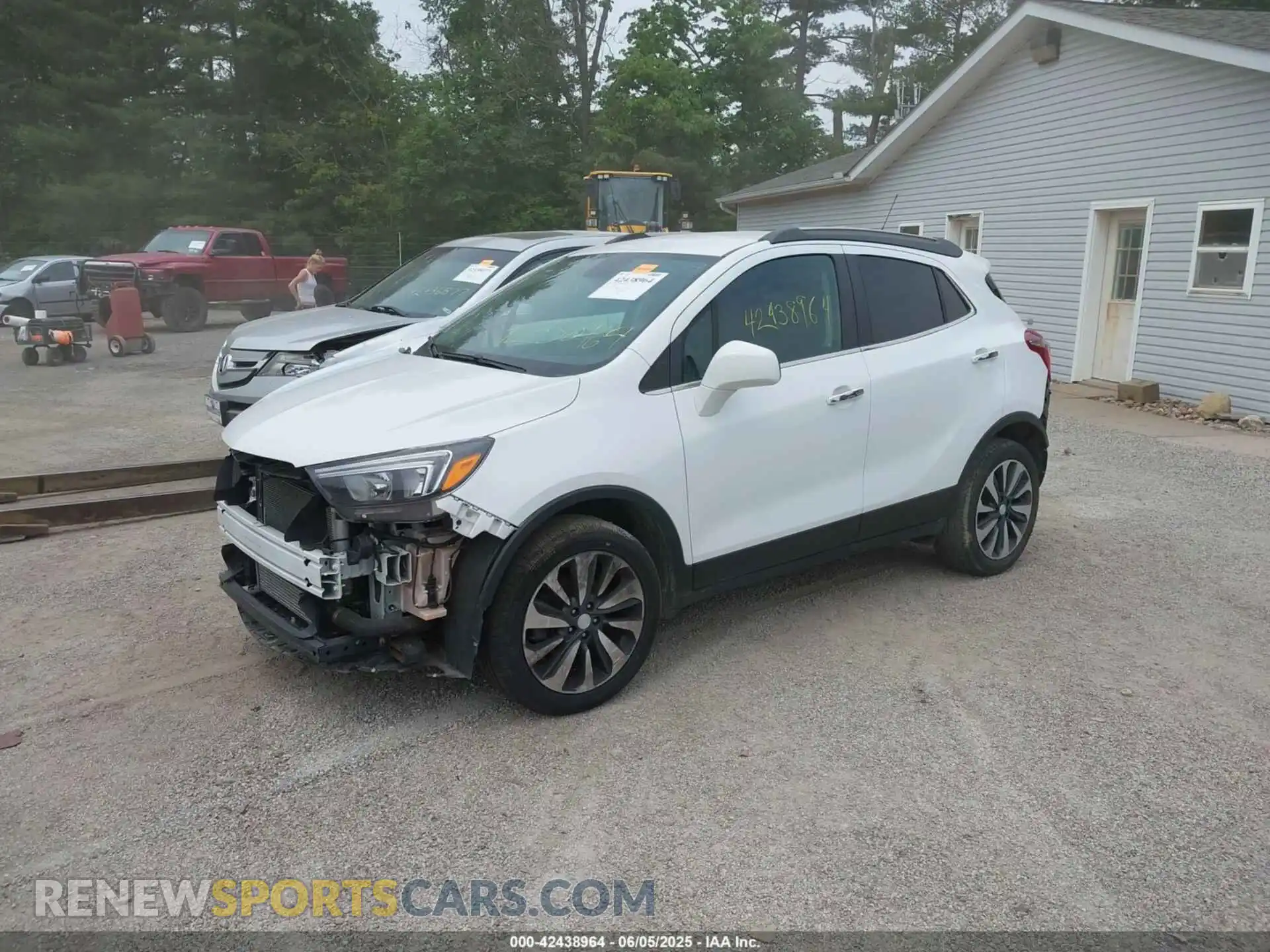 2 Photograph of a damaged car KL4CJASB8MB316751 BUICK ENCORE 2021