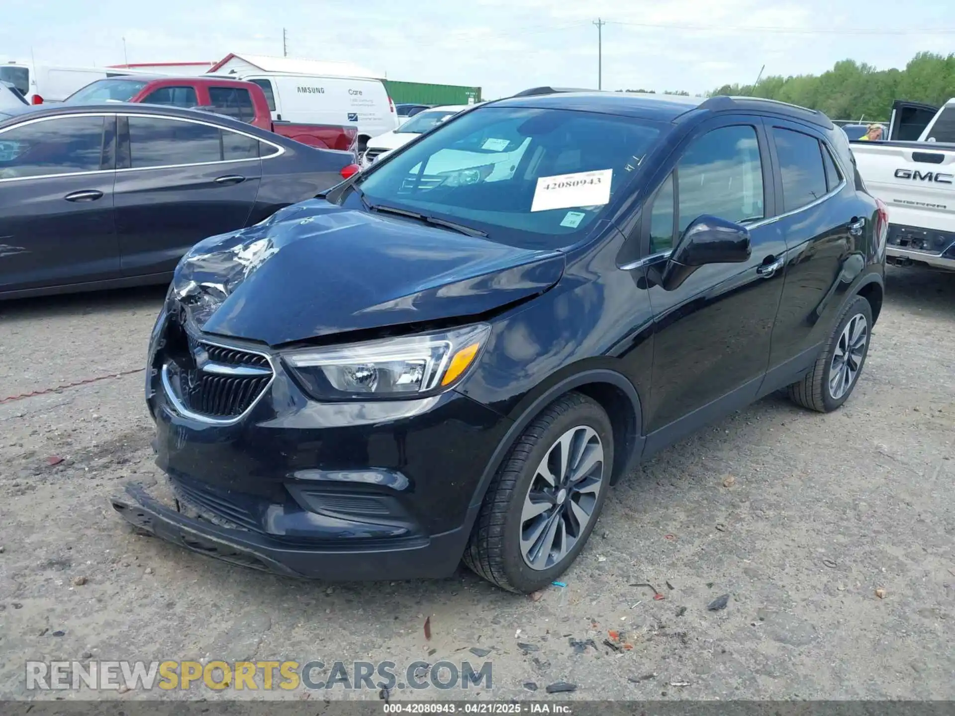 2 Photograph of a damaged car KL4CJASB8MB339091 BUICK ENCORE 2021
