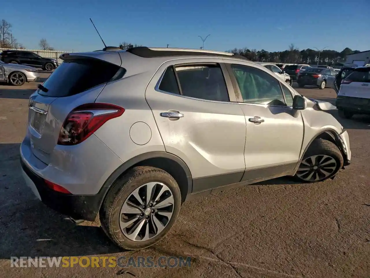 3 Photograph of a damaged car KL4CJASB8MB343514 BUICK ENCORE 2021