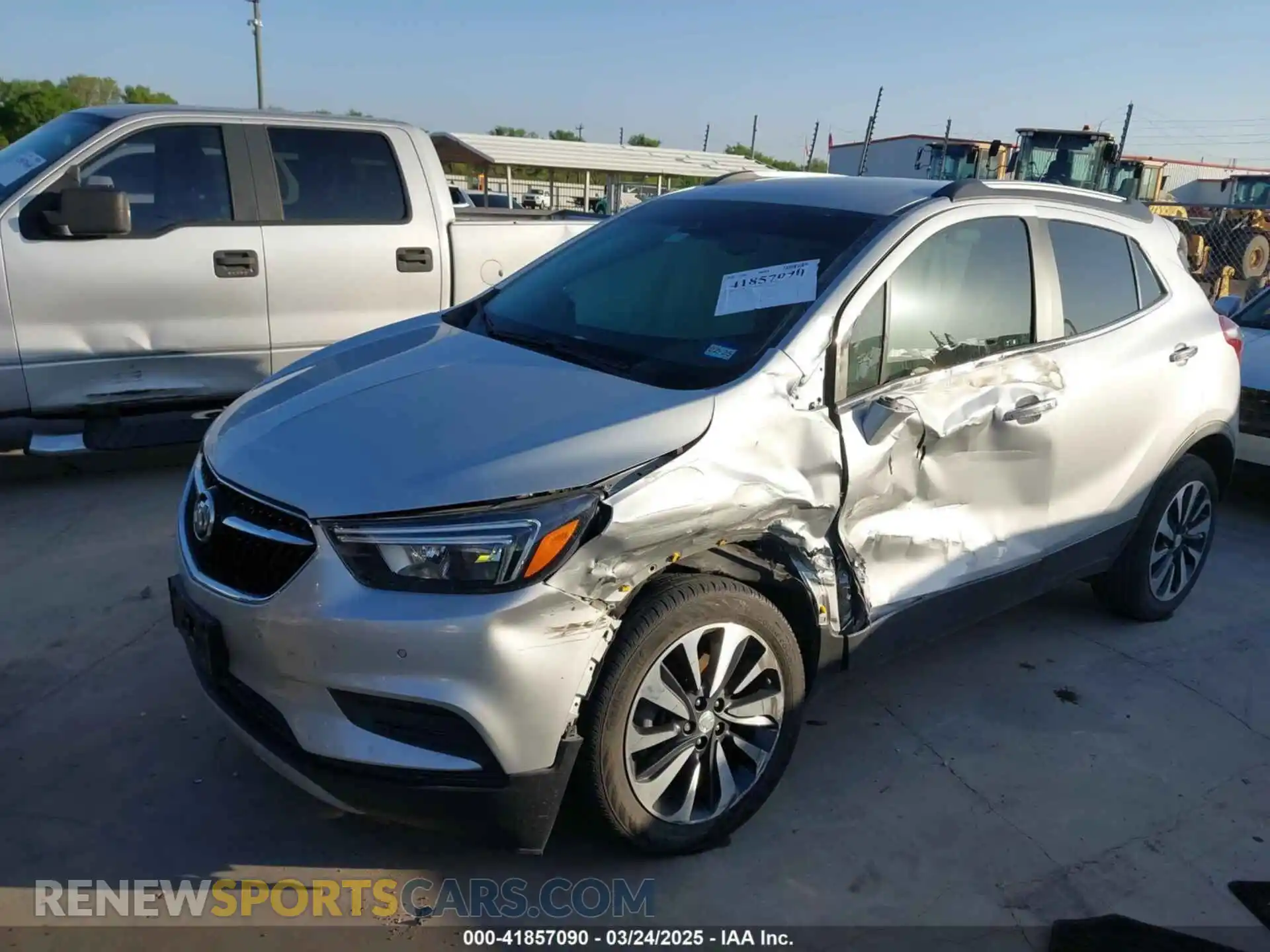 2 Photograph of a damaged car KL4CJASBXMB312202 BUICK ENCORE 2021
