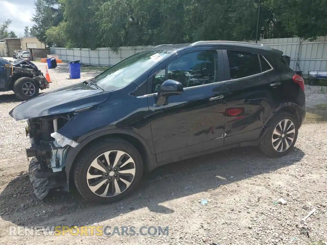 1 Photograph of a damaged car KL4CJASBXMB316833 BUICK ENCORE 2021