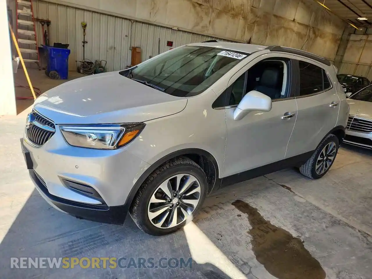 1 Фотография поврежденного автомобиля KL4CJASBXMB323555 BUICK ENCORE 2021