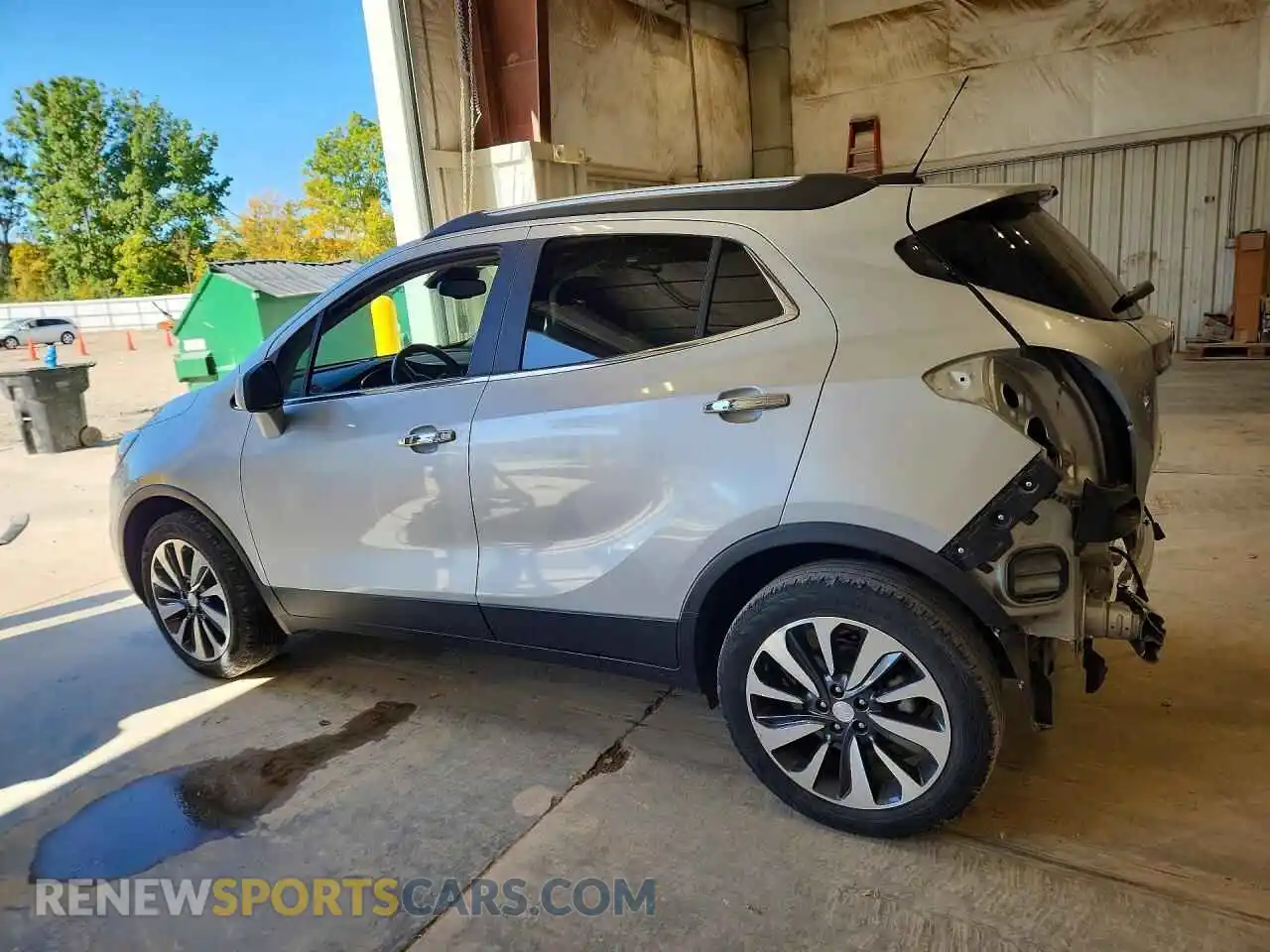 2 Фотография поврежденного автомобиля KL4CJASBXMB323555 BUICK ENCORE 2021