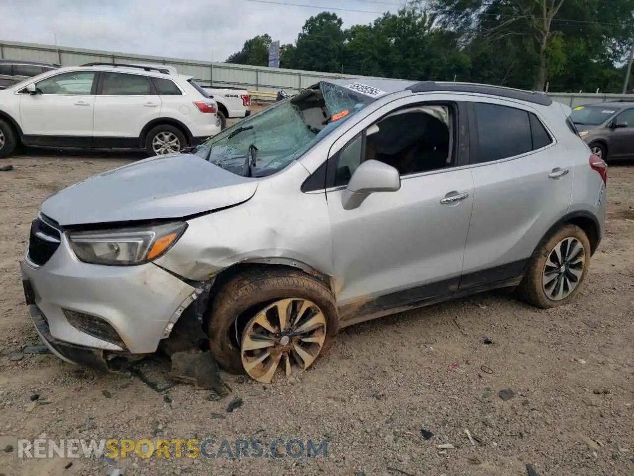 1 Photograph of a damaged car KL4CJASBXMB334748 BUICK ENCORE 2021