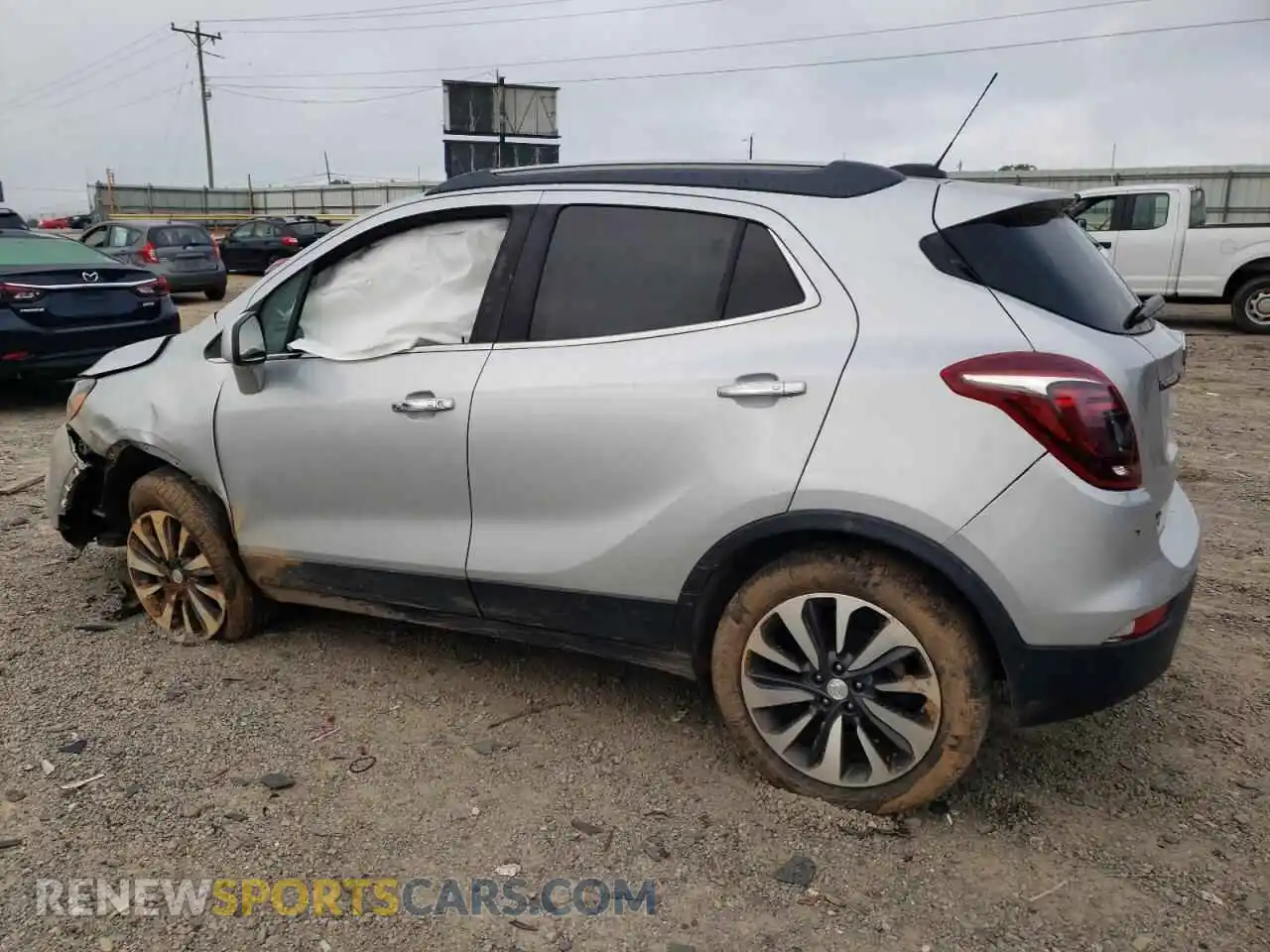 2 Photograph of a damaged car KL4CJASBXMB334748 BUICK ENCORE 2021