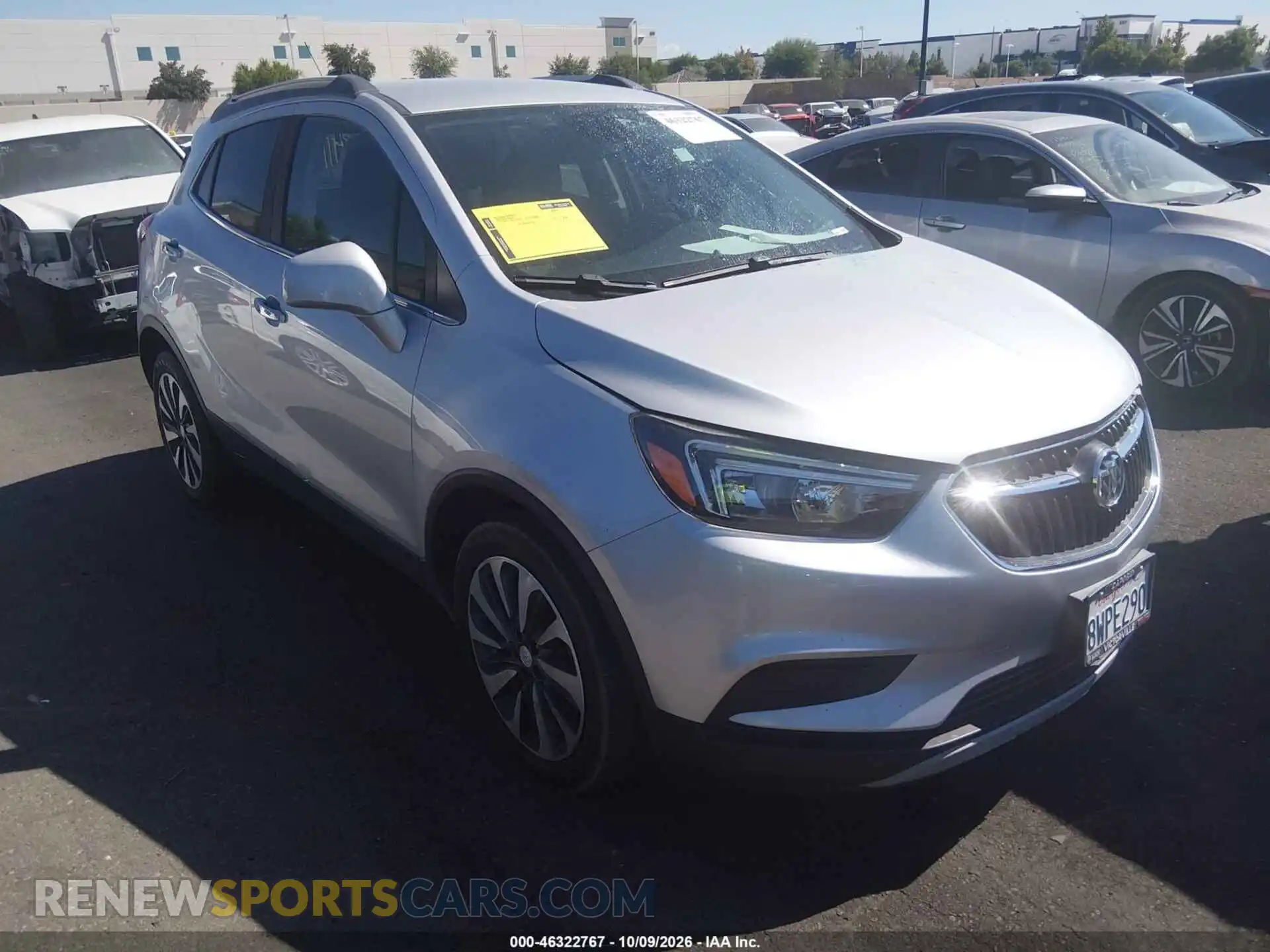 1 Photograph of a damaged car KL4CJASBXMB335754 BUICK ENCORE 2021
