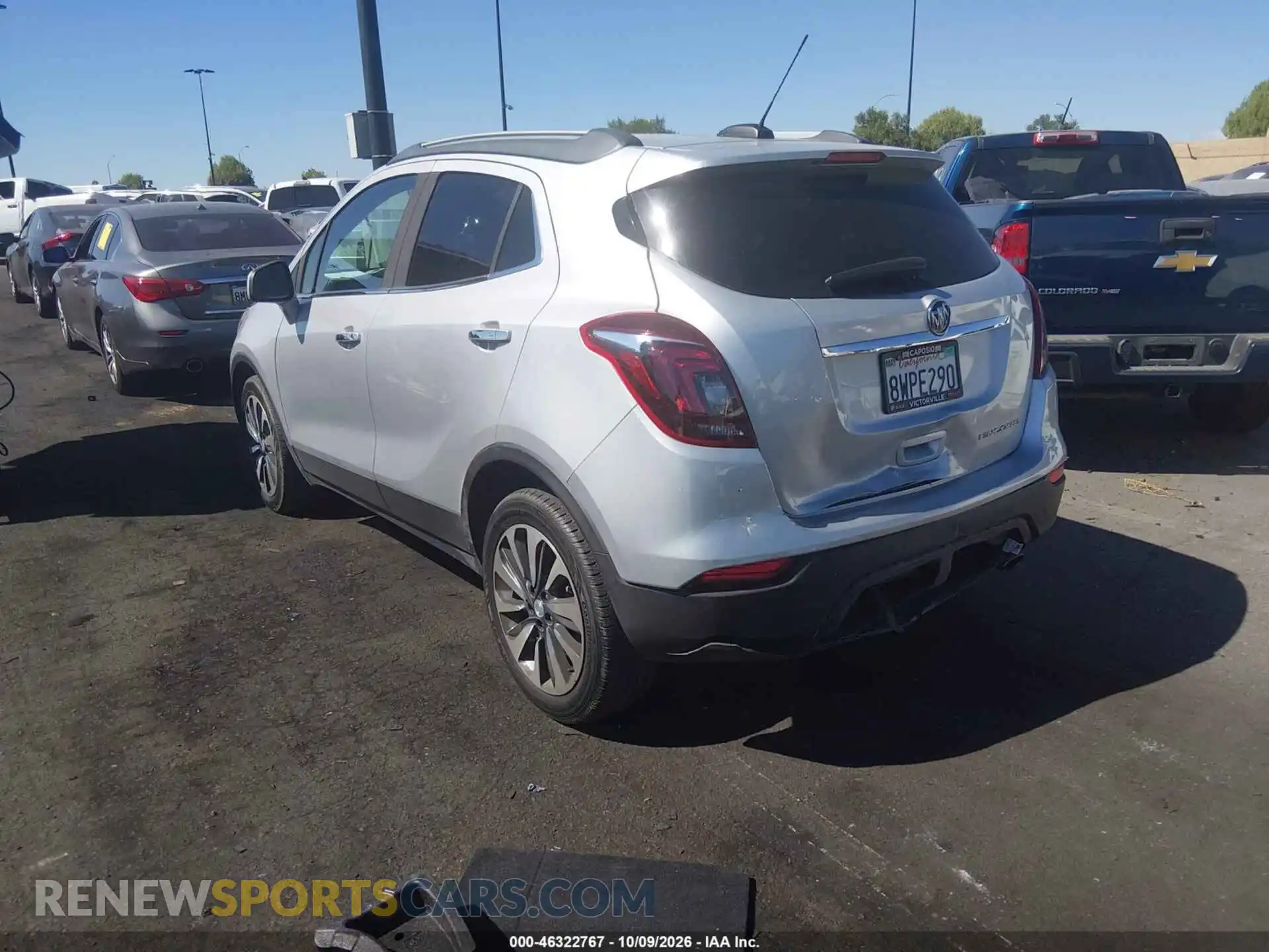 3 Photograph of a damaged car KL4CJASBXMB335754 BUICK ENCORE 2021