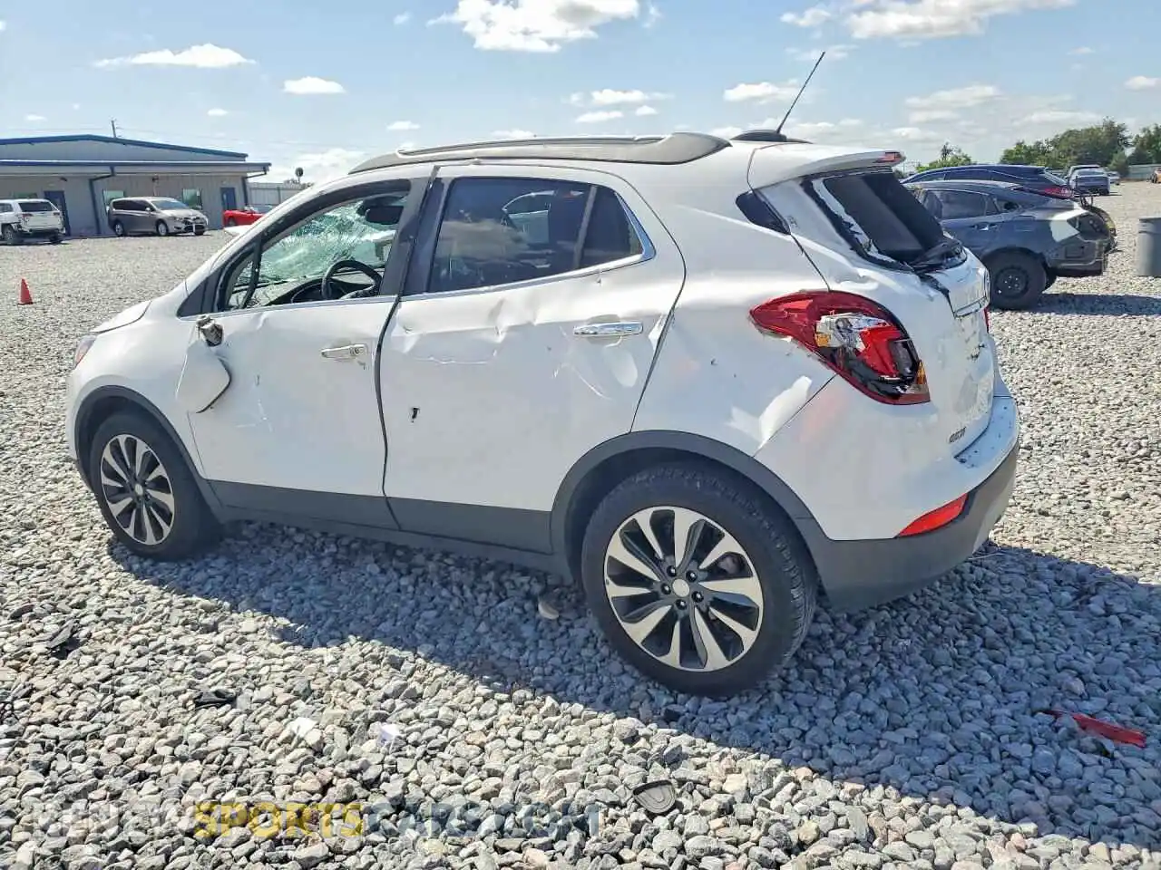 2 Photograph of a damaged car KL4CJASM0MB366870 BUICK ENCORE 2021