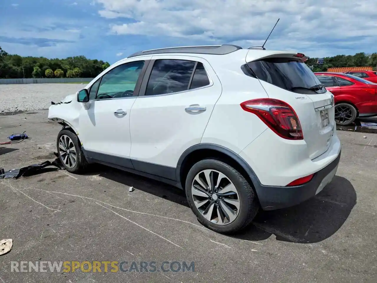 2 Photograph of a damaged car KL4CJASMXMB362826 BUICK ENCORE 2021