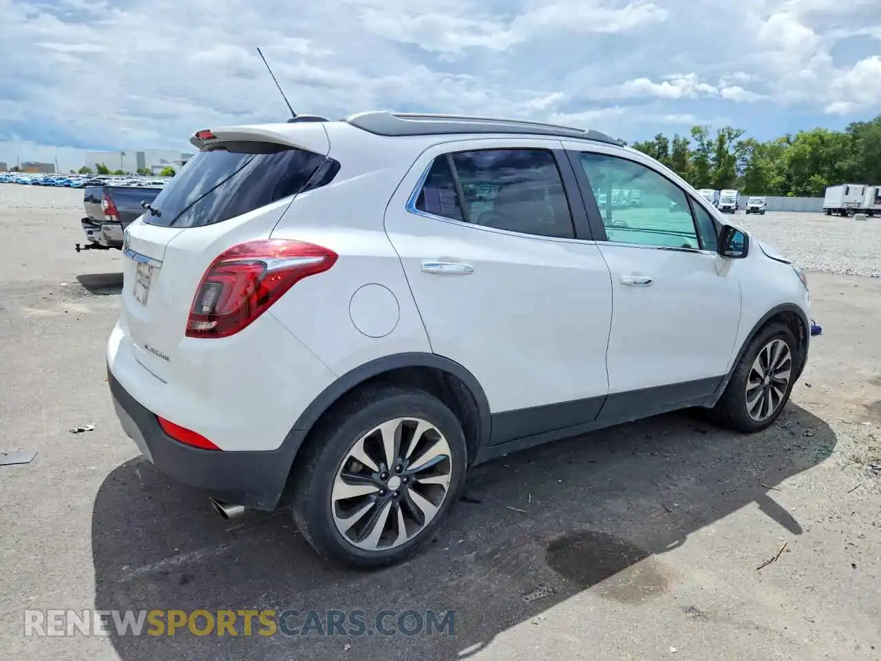 3 Photograph of a damaged car KL4CJASMXMB362826 BUICK ENCORE 2021