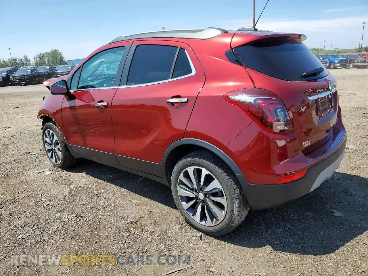 2 Photograph of a damaged car KL4CJESB0MB335415 BUICK ENCORE 2021