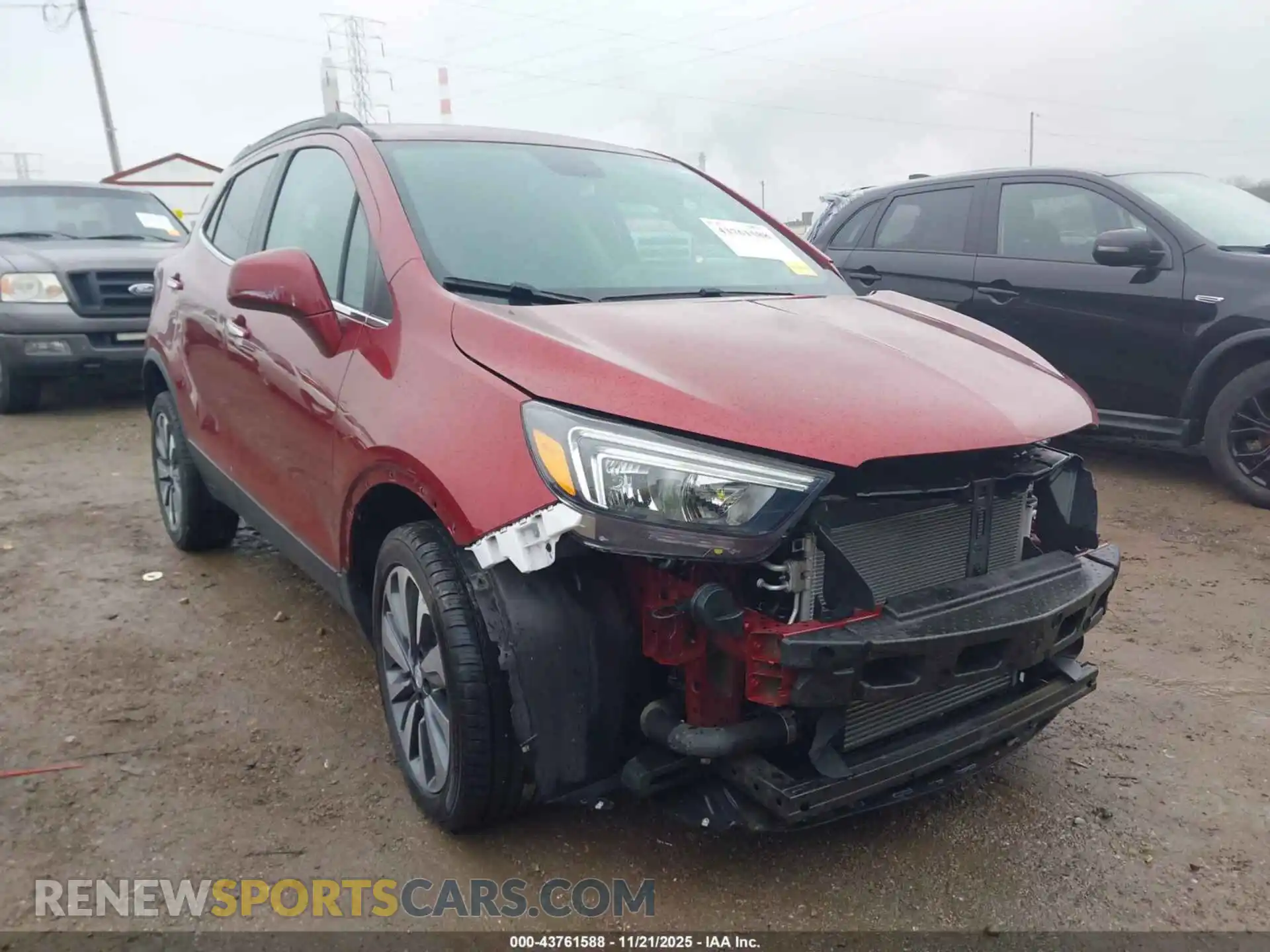 1 Photograph of a damaged car KL4CJESB0MB351954 BUICK ENCORE 2021