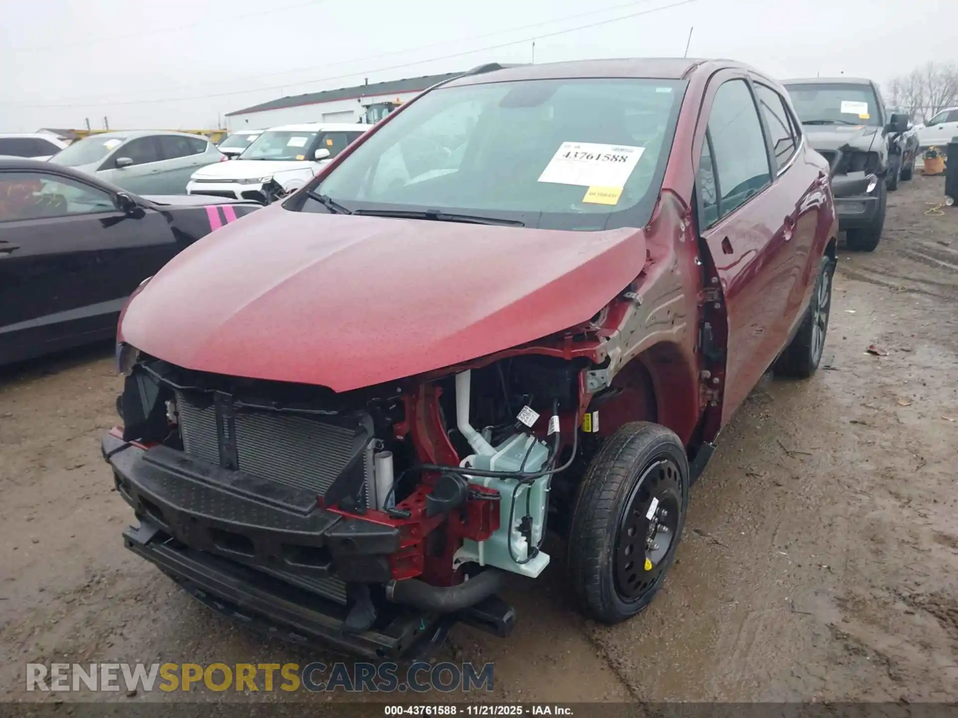 2 Photograph of a damaged car KL4CJESB0MB351954 BUICK ENCORE 2021