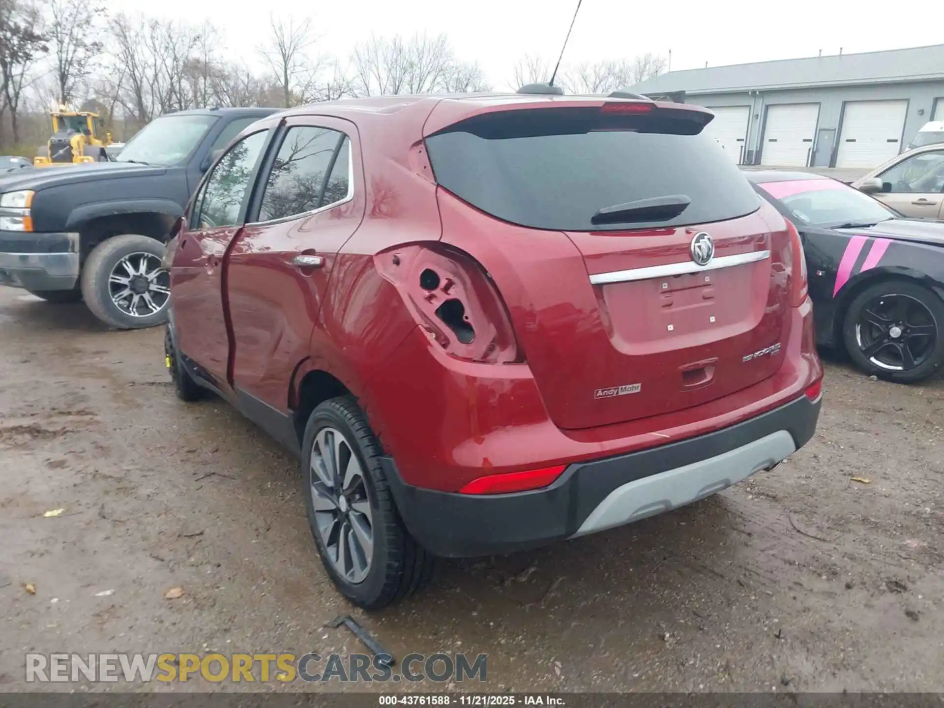 3 Photograph of a damaged car KL4CJESB0MB351954 BUICK ENCORE 2021