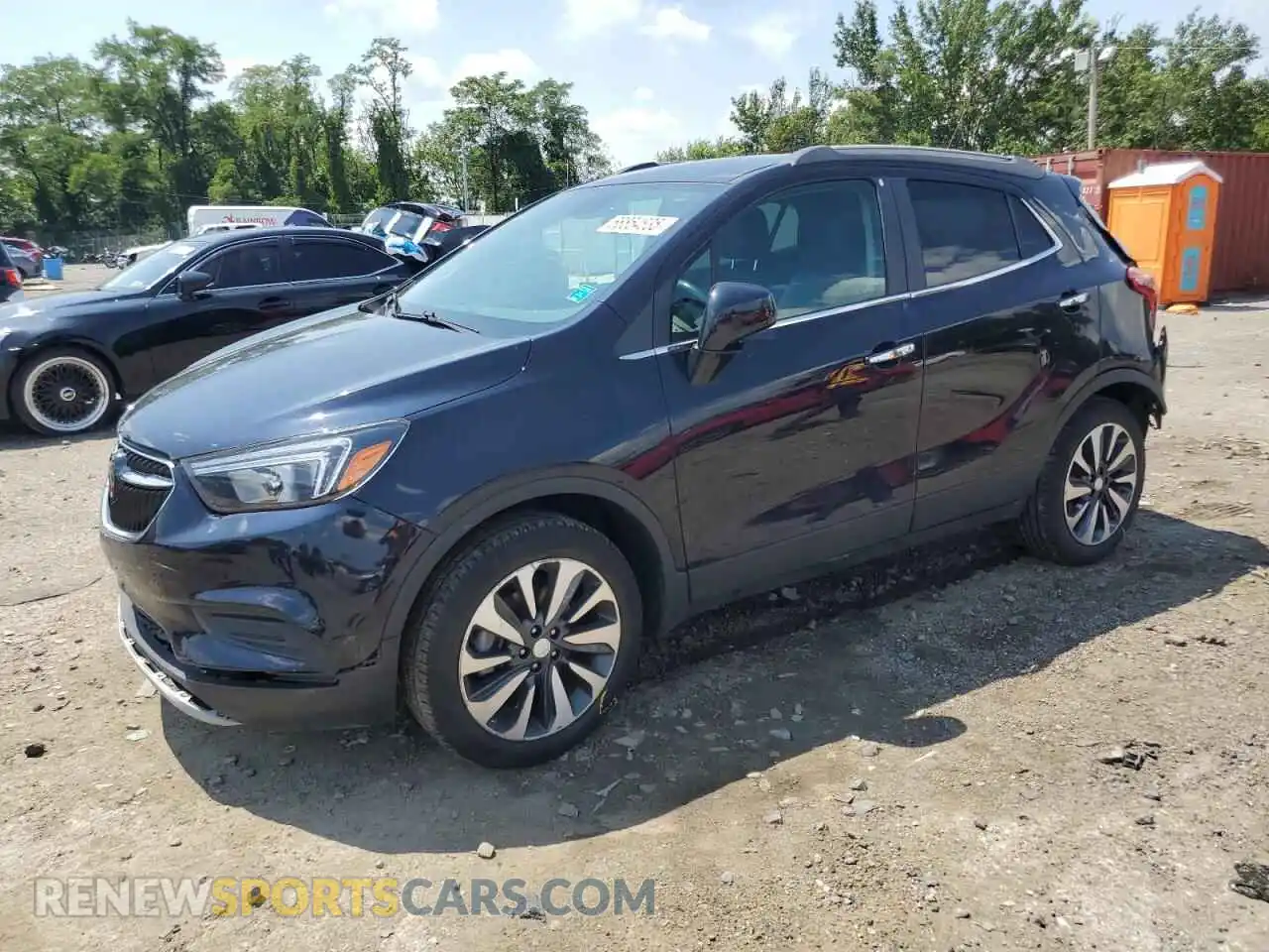 1 Photograph of a damaged car KL4CJESB1MB343121 BUICK ENCORE 2021