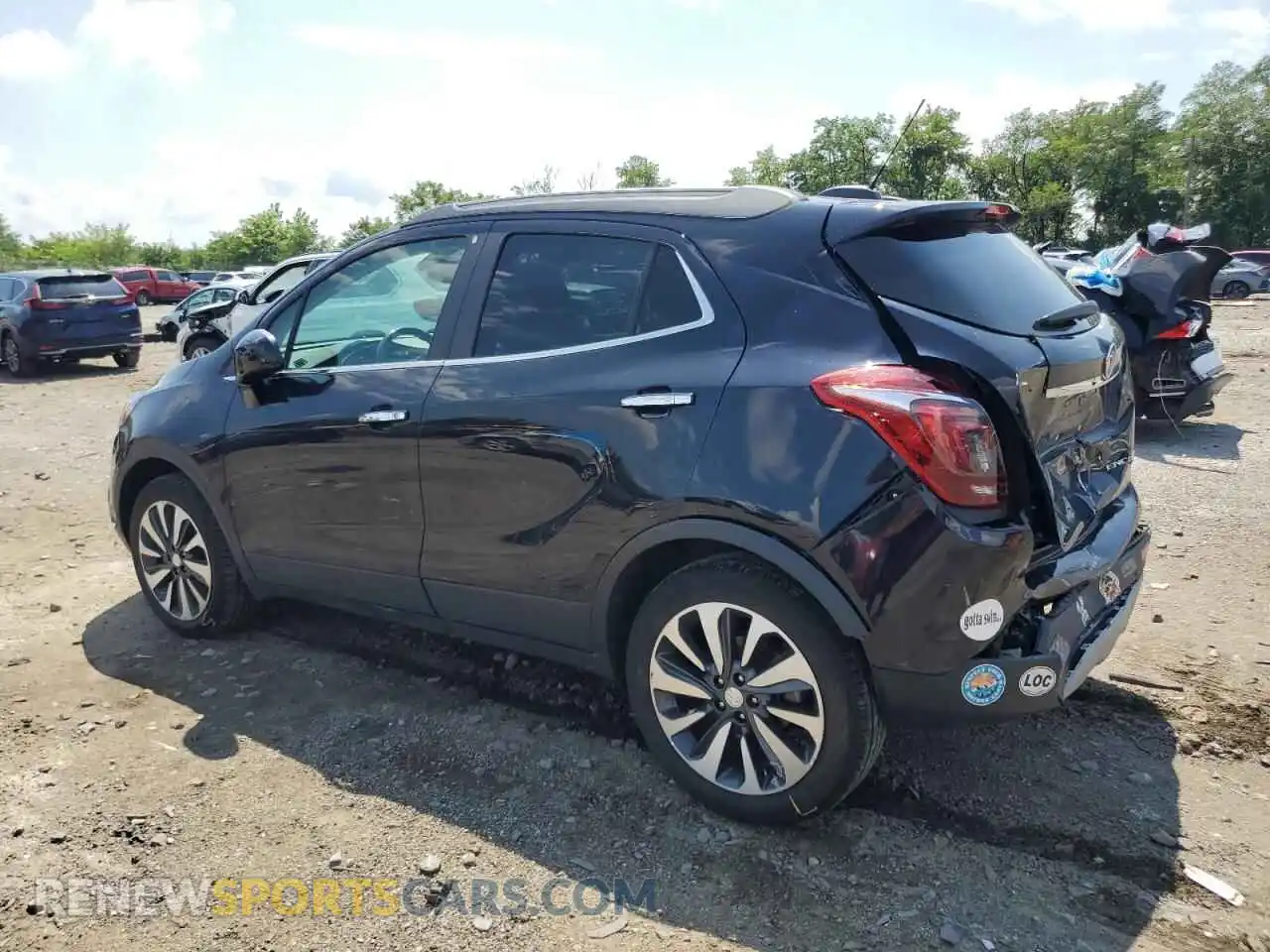 2 Photograph of a damaged car KL4CJESB1MB343121 BUICK ENCORE 2021
