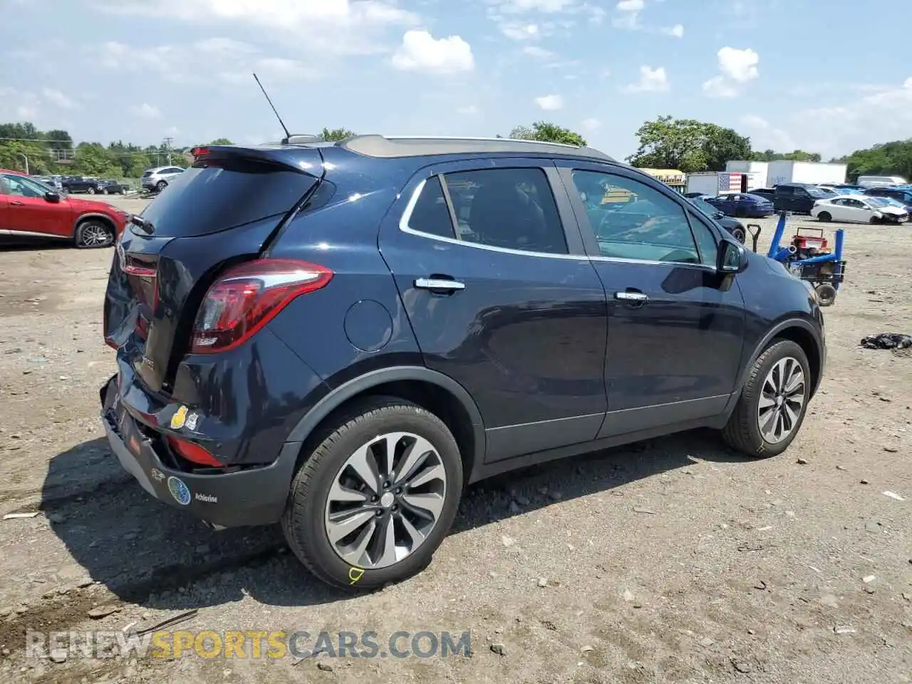 3 Photograph of a damaged car KL4CJESB1MB343121 BUICK ENCORE 2021