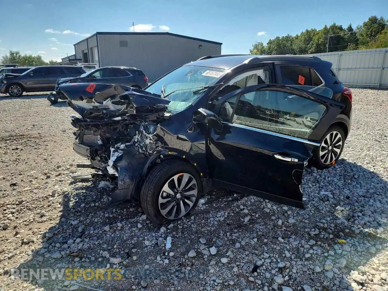 1 fotografías del automóvil dañado KL4CJESB1MB348447 BUICK ENCORE 2021