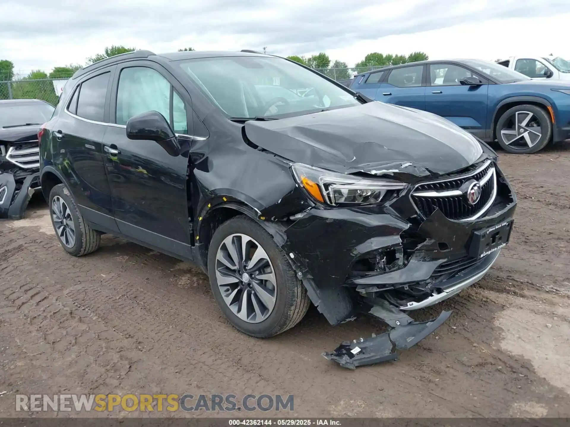 1 Photograph of a damaged car KL4CJESB2MB313674 BUICK ENCORE 2021
