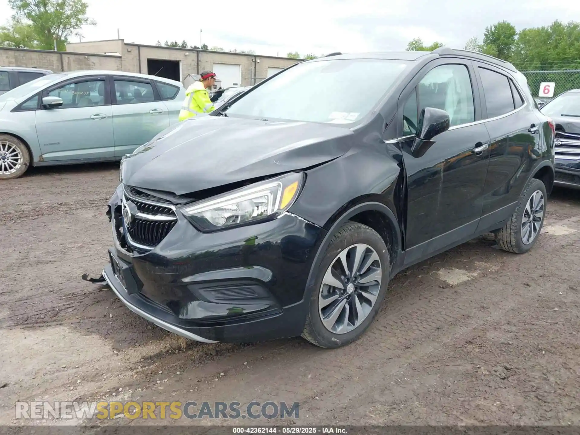 2 Photograph of a damaged car KL4CJESB2MB313674 BUICK ENCORE 2021