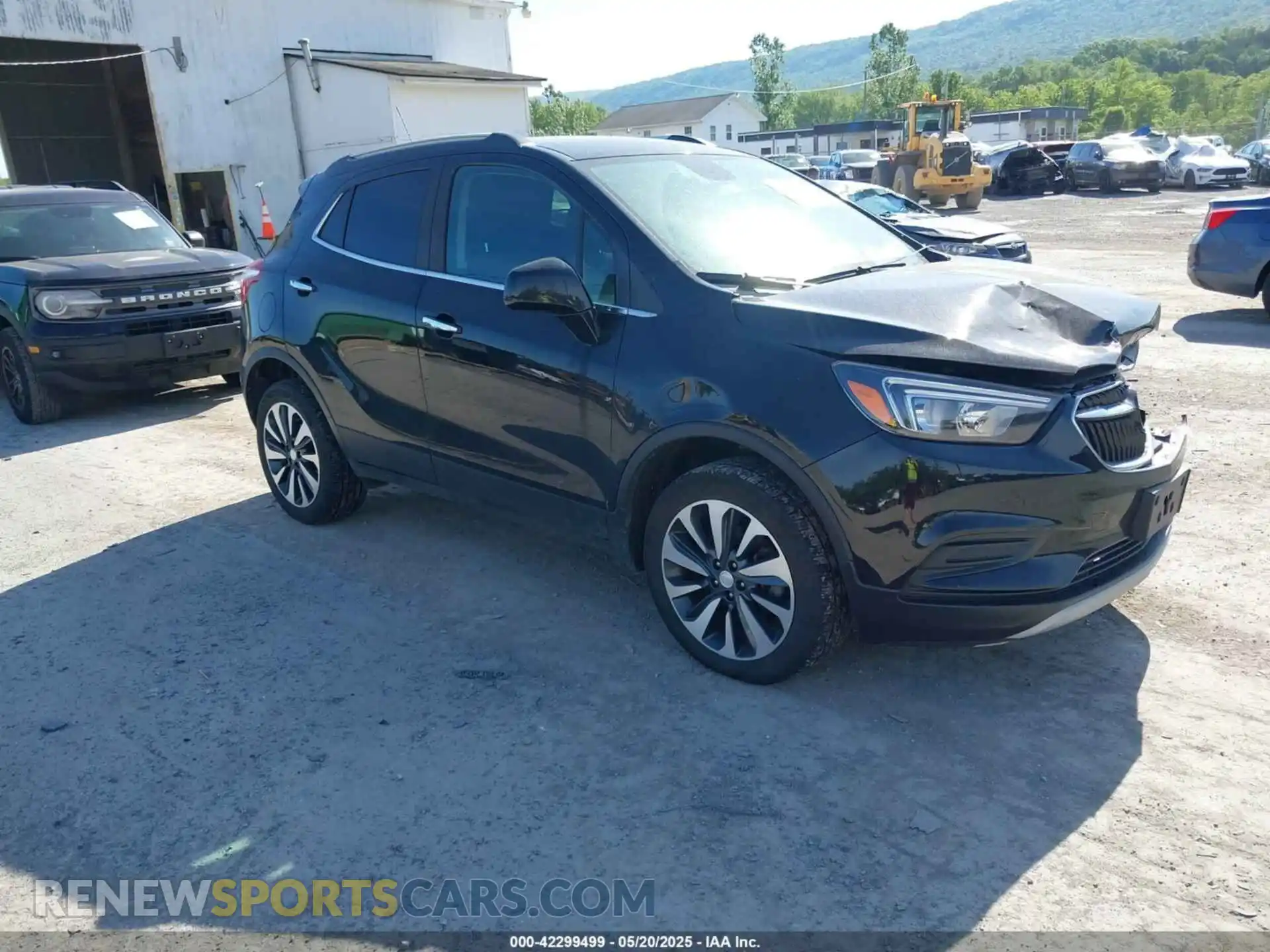 1 Photograph of a damaged car KL4CJESB2MB325002 BUICK ENCORE 2021