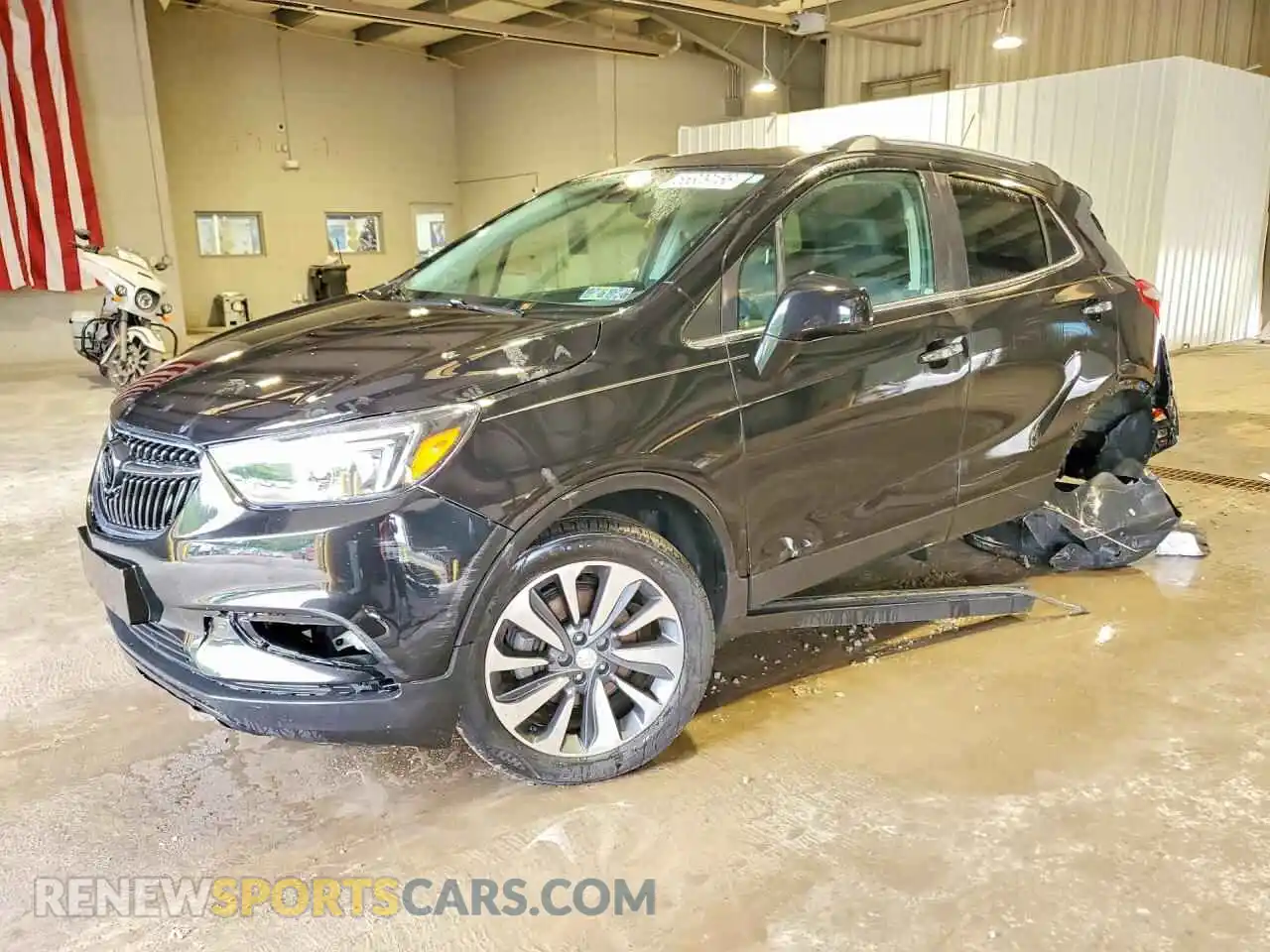 1 Photograph of a damaged car KL4CJESB2MB325016 BUICK ENCORE 2021