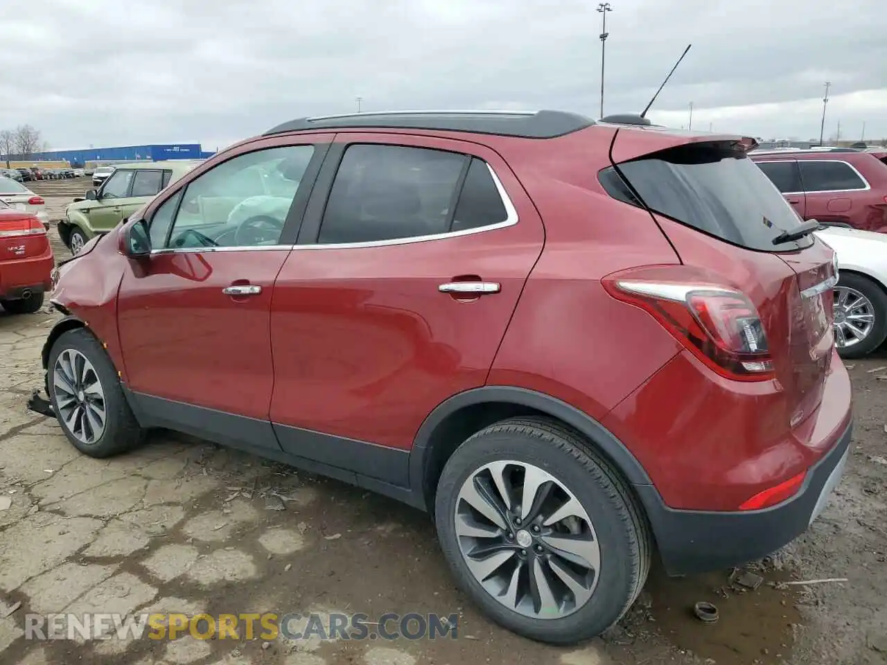 2 Photograph of a damaged car KL4CJESB2MB335190 BUICK ENCORE 2021