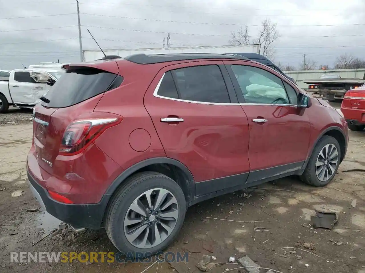 3 Photograph of a damaged car KL4CJESB2MB335190 BUICK ENCORE 2021