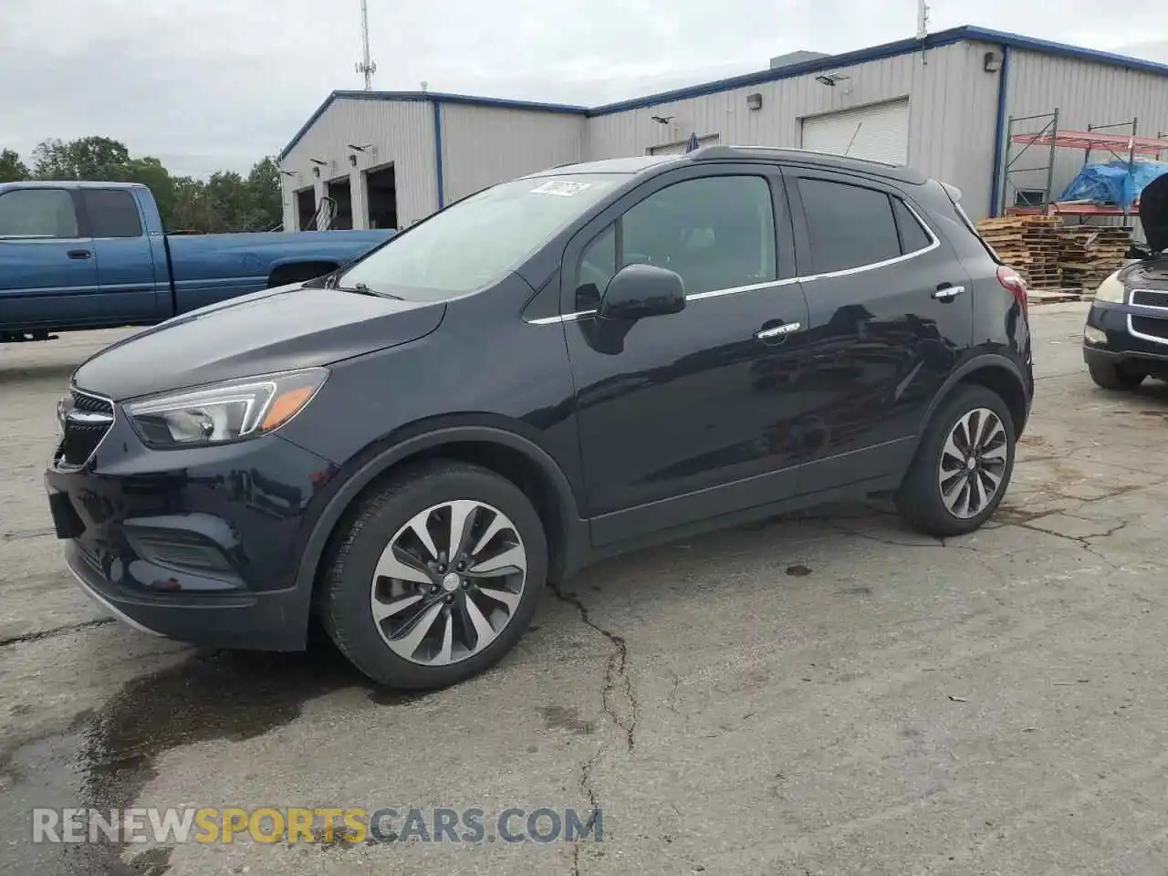 1 Фотография поврежденного автомобиля KL4CJESB2MB353186 BUICK ENCORE 2021