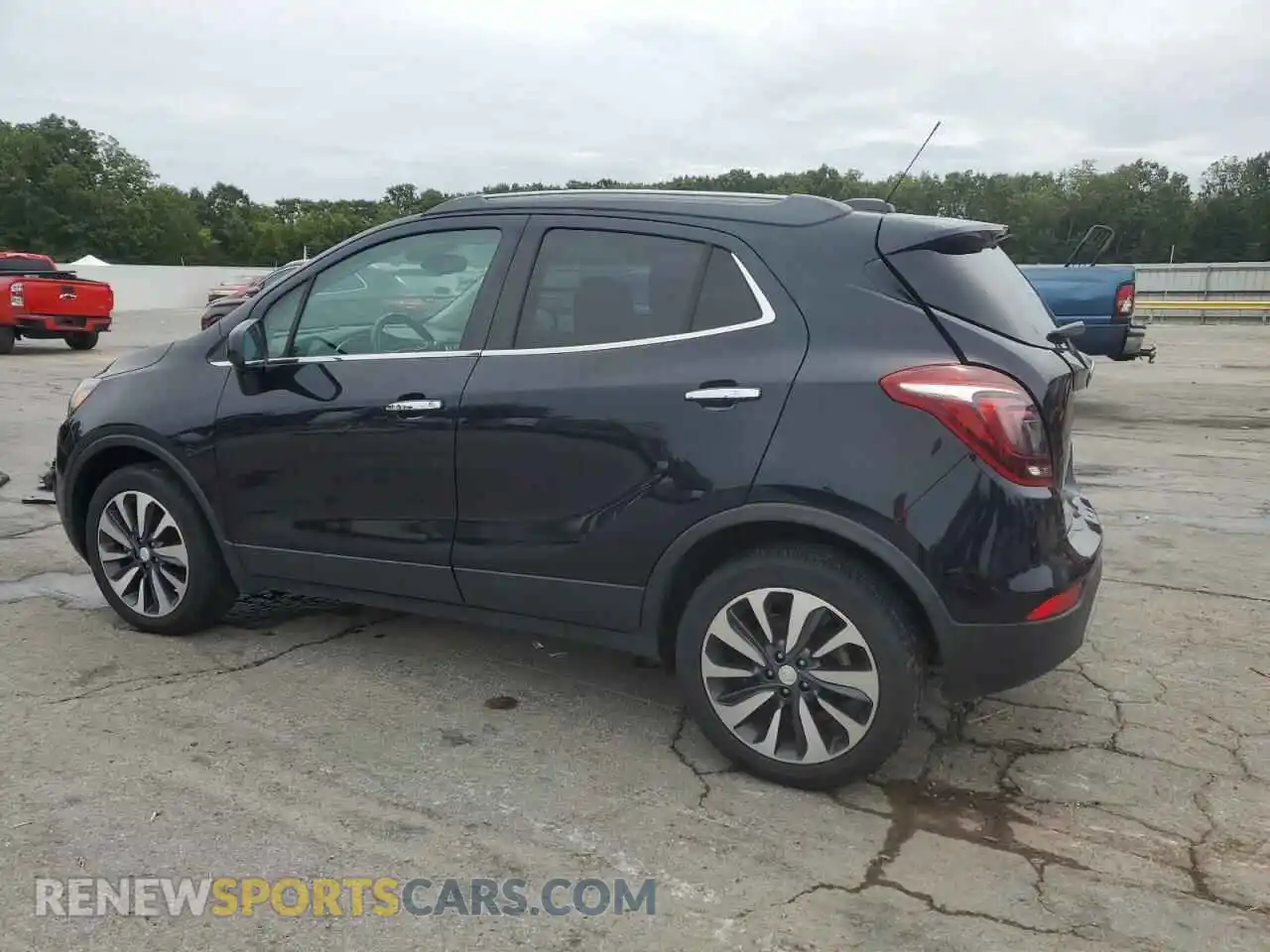 2 Фотография поврежденного автомобиля KL4CJESB2MB353186 BUICK ENCORE 2021