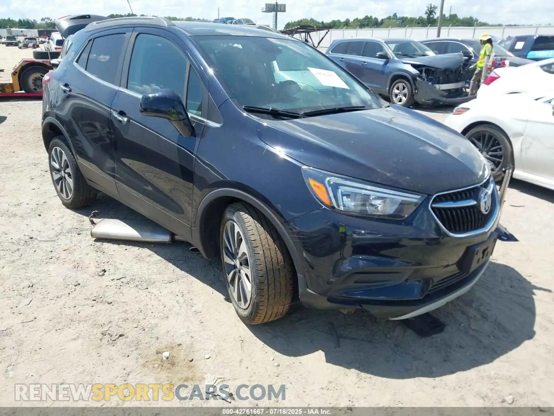 1 Photograph of a damaged car KL4CJESB2MB359568 BUICK ENCORE 2021