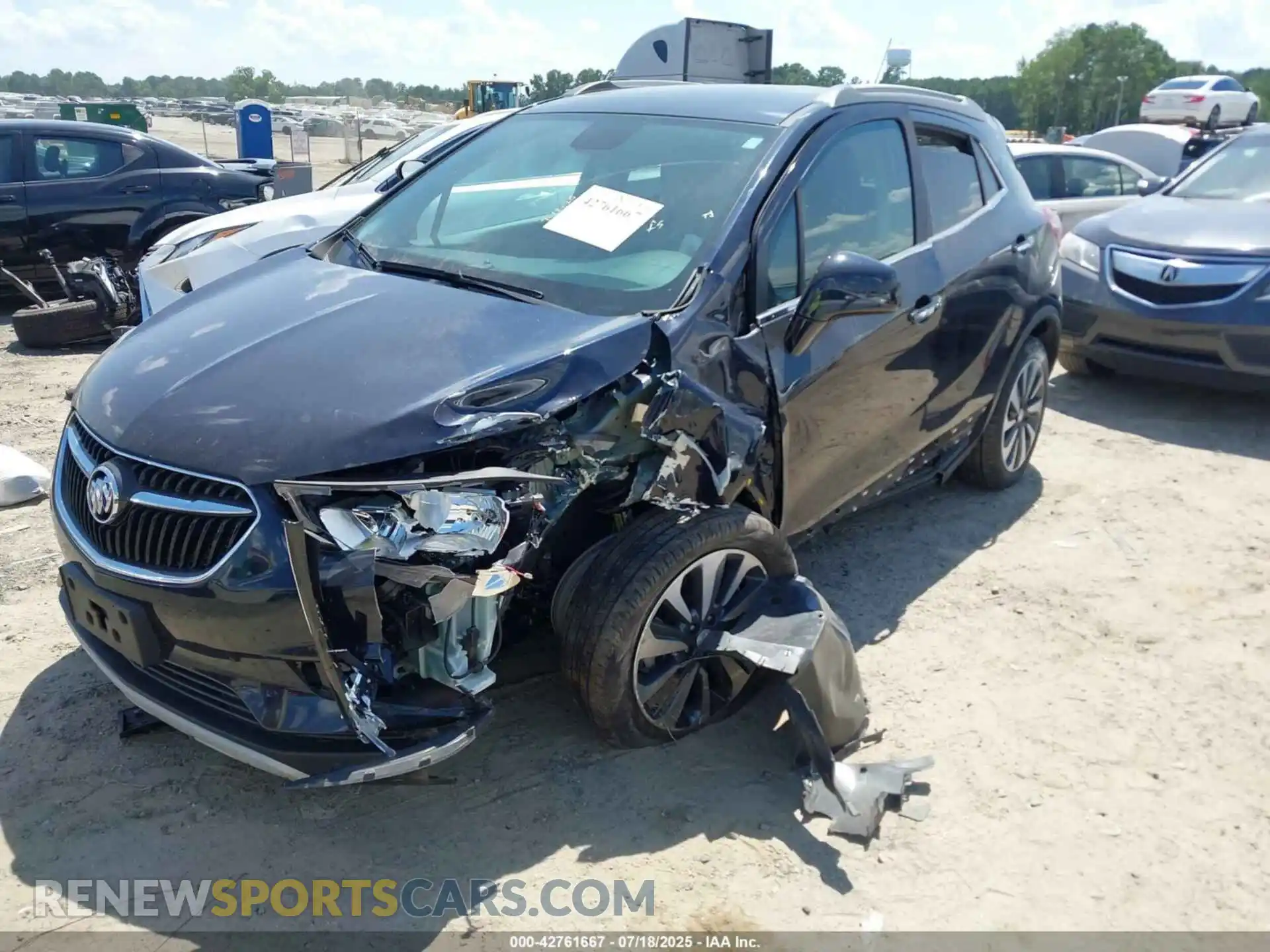 2 Photograph of a damaged car KL4CJESB2MB359568 BUICK ENCORE 2021