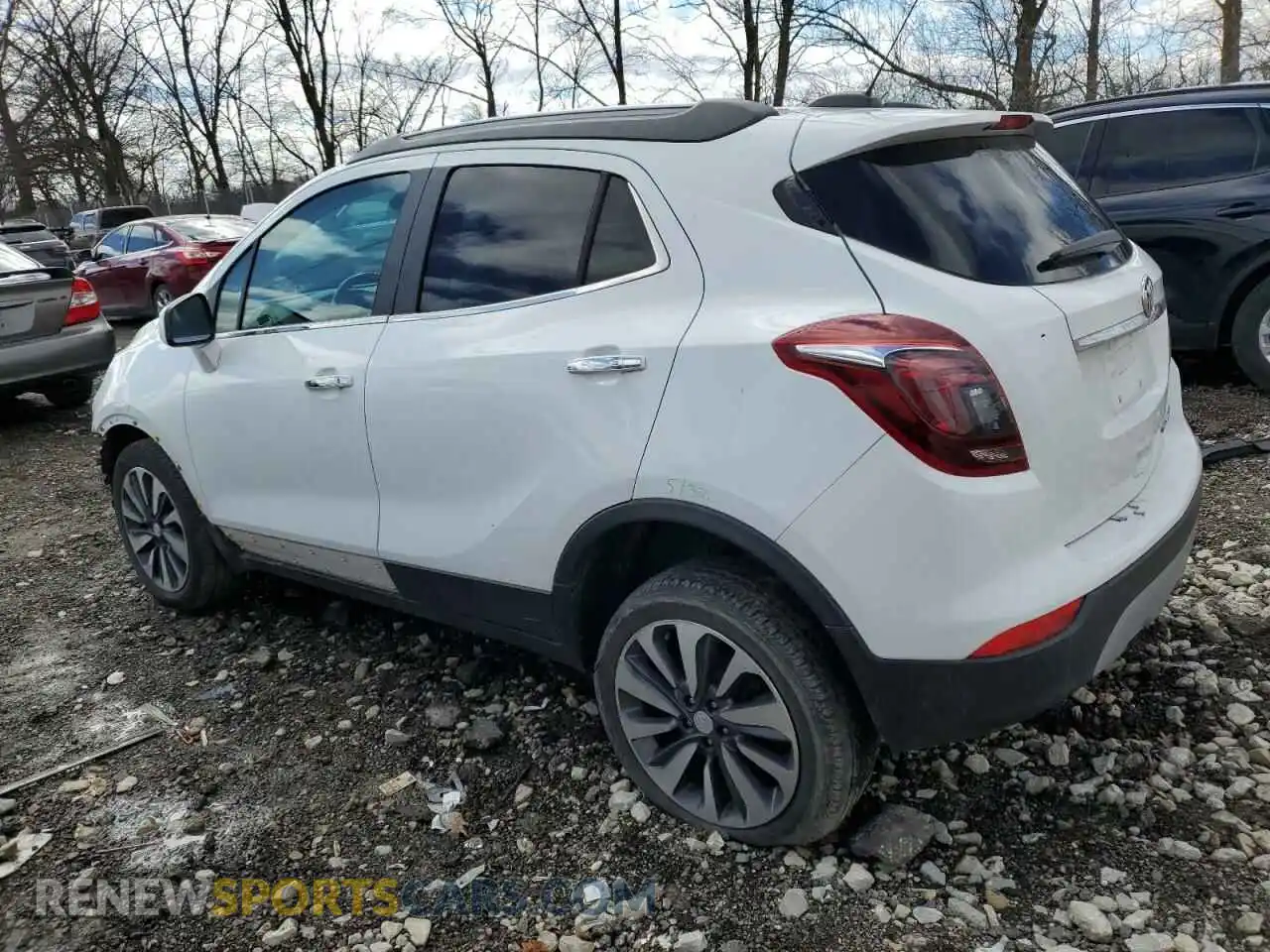 2 Photograph of a damaged car KL4CJESB5MB352257 BUICK ENCORE 2021