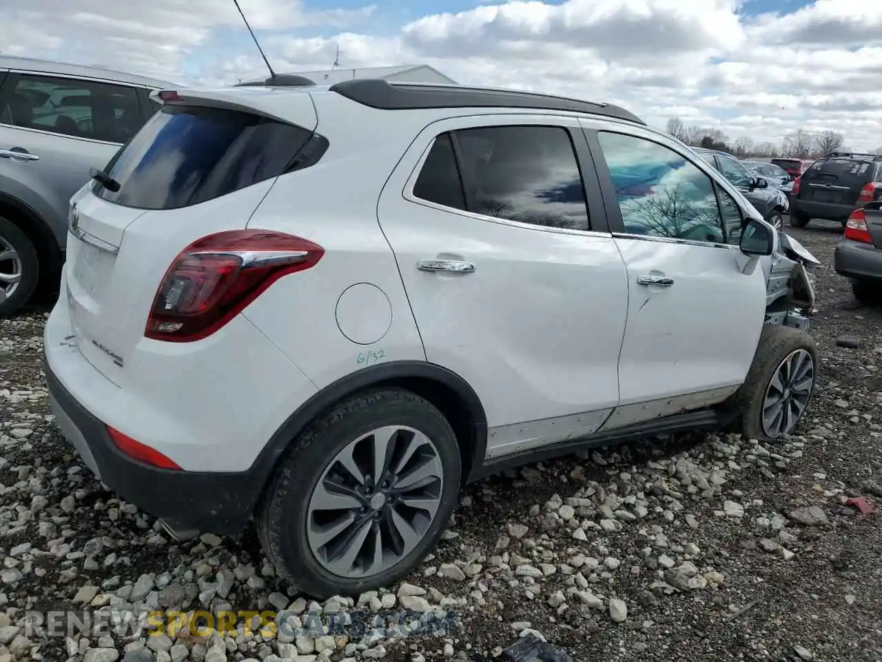 3 Photograph of a damaged car KL4CJESB5MB352257 BUICK ENCORE 2021