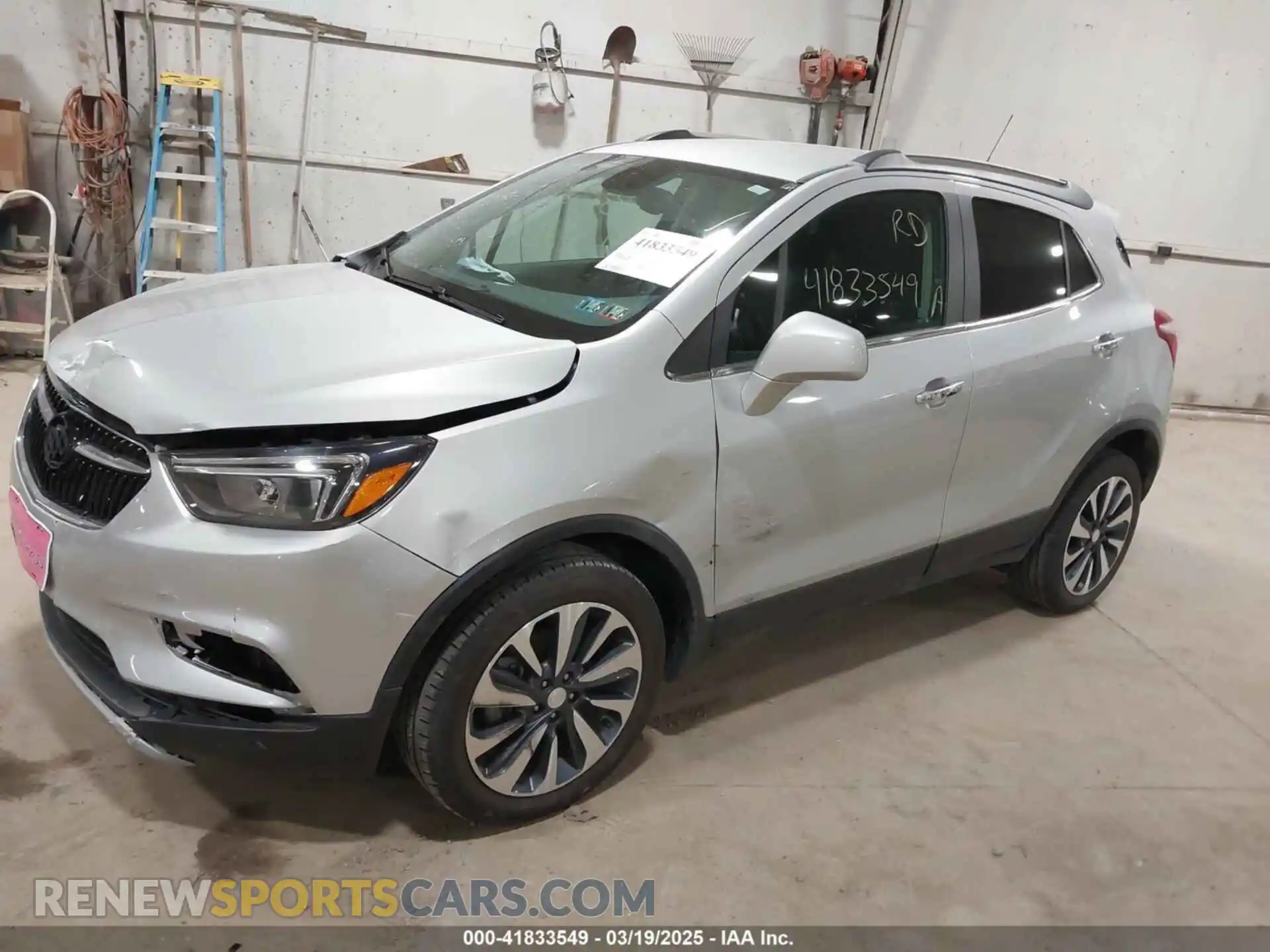 2 Photograph of a damaged car KL4CJESB6MB346144 BUICK ENCORE 2021