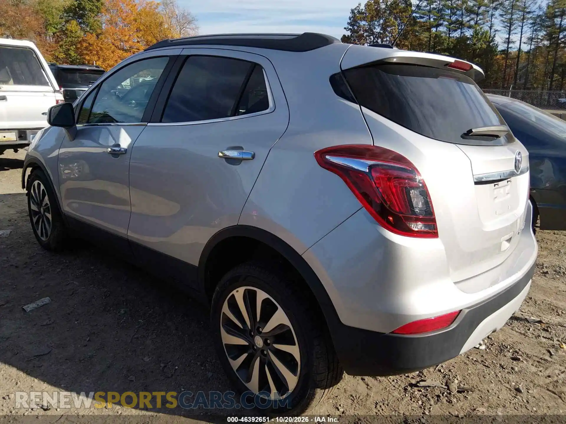 3 fotografías del automóvil dañado KL4CJESB6MB347469 BUICK ENCORE 2021