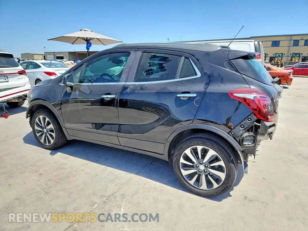 2 Photograph of a damaged car KL4CJESB7MB343446 BUICK ENCORE 2021