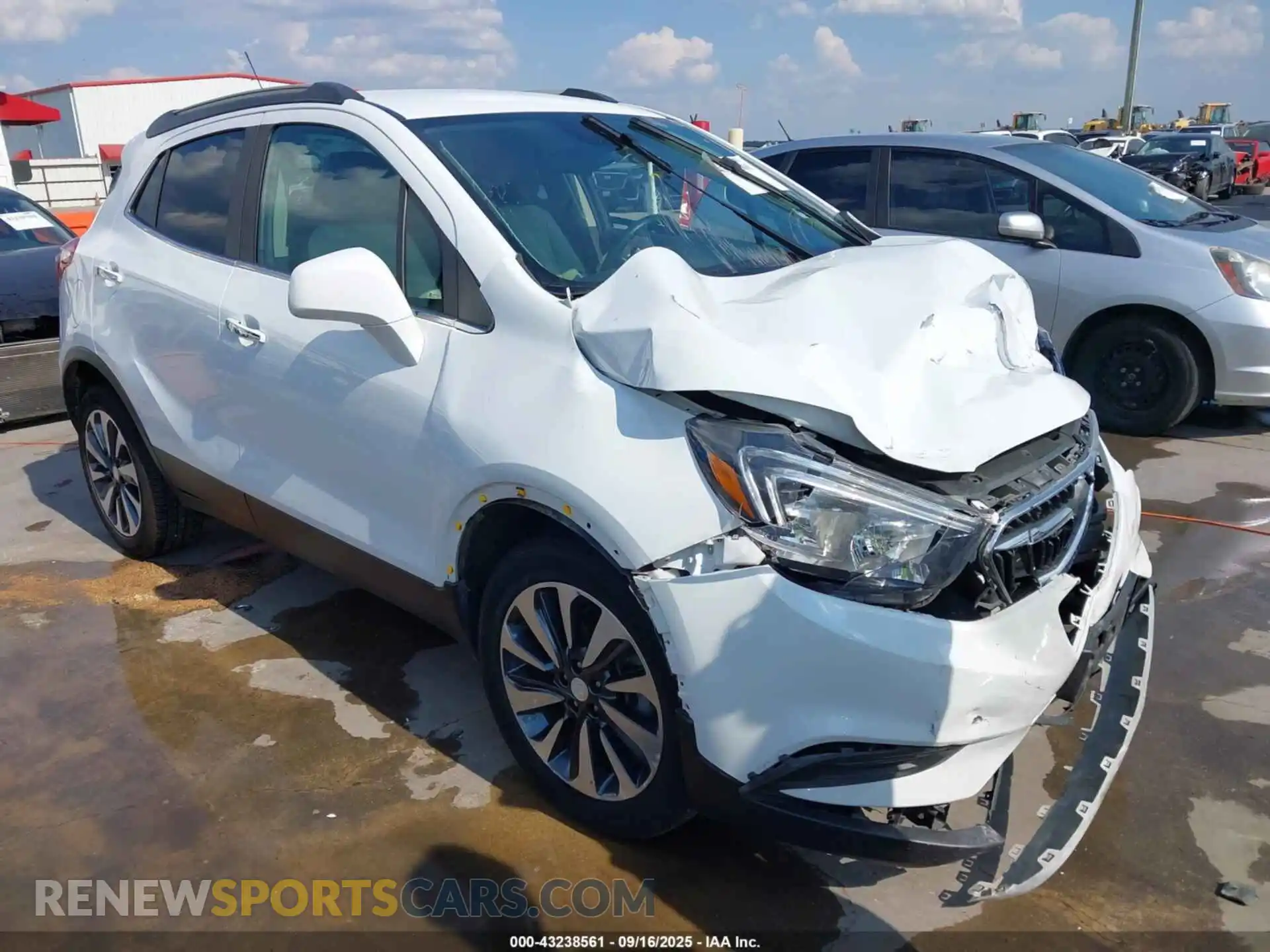 1 Photograph of a damaged car KL4CJESB7MB345908 BUICK ENCORE 2021