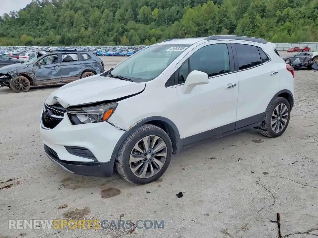 1 Photograph of a damaged car KL4CJESB7MB350669 BUICK ENCORE 2021