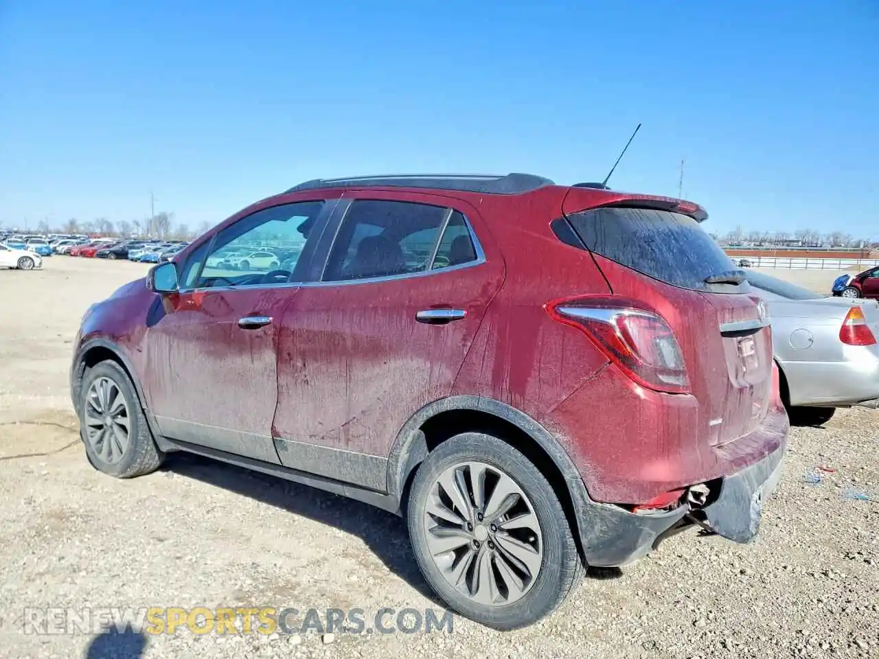 2 Photograph of a damaged car KL4CJESB8MB348378 BUICK ENCORE 2021