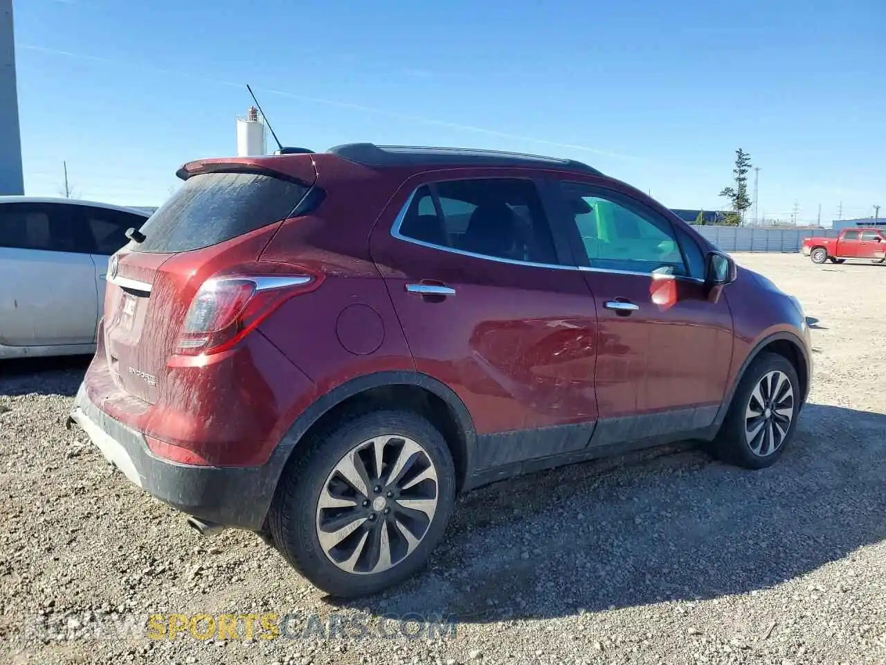 3 Photograph of a damaged car KL4CJESB8MB348378 BUICK ENCORE 2021