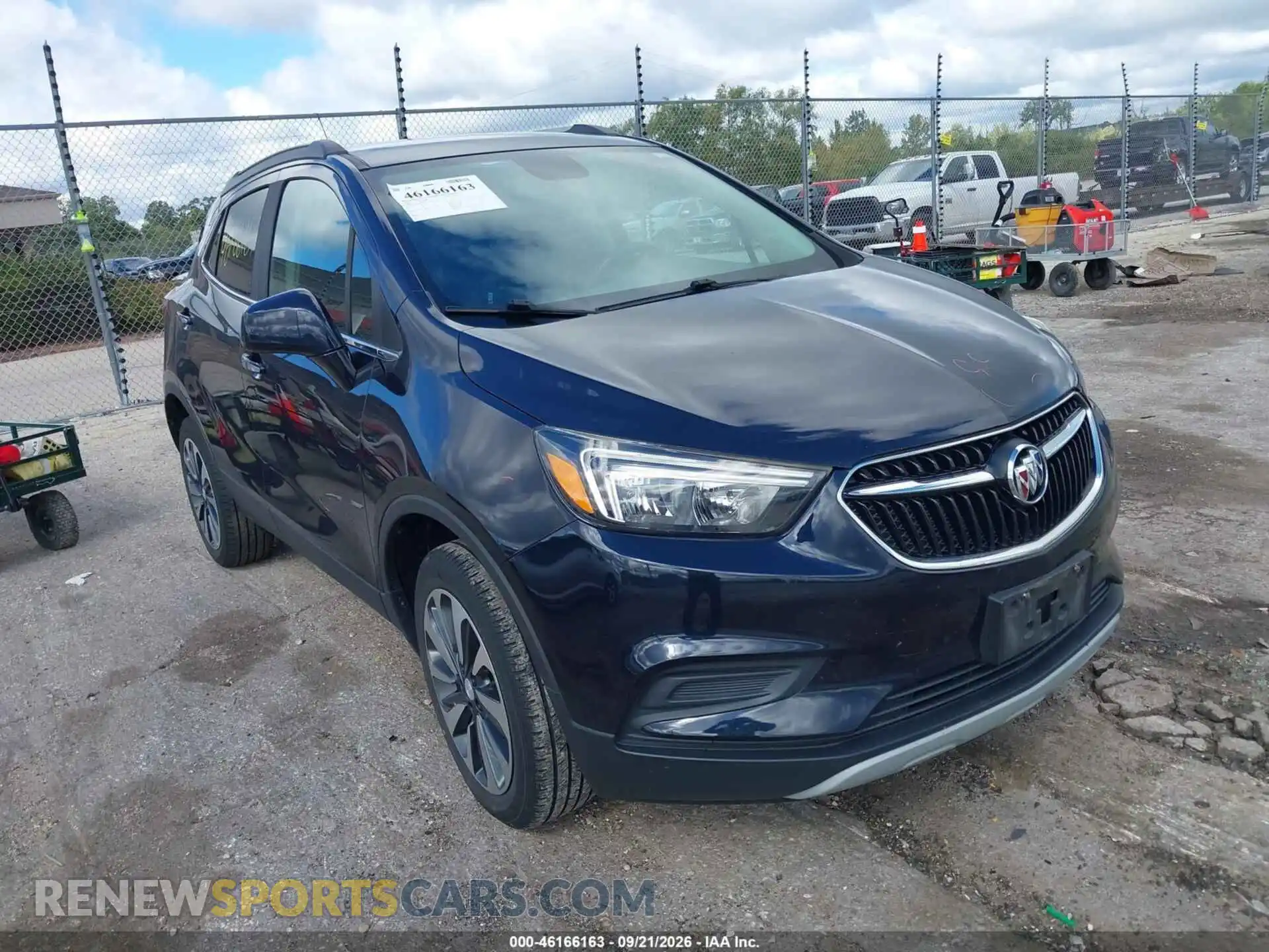 1 Фотография поврежденного автомобиля KL4CJESB9MB319035 BUICK ENCORE 2021